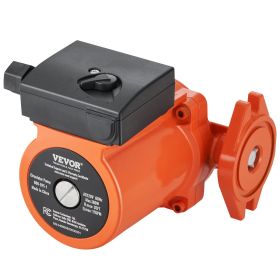 VEVOR 009-BF5-J Hot Water Circulation Pump 110V 180W 17 GPM Recirculating Pump