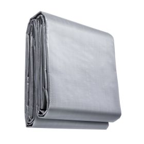 VEVOR Tarp 10x12 ft, Waterproof Plastic Poly Tarp Cover 10 Mil