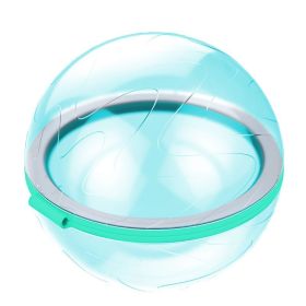 Magnetic Reusable Water Balloons Refillable Water Balloon Quick Fill Self Sealing Water Bomb Splash Balls for Kids Swimming Pool (Color: 1PC sky blue)